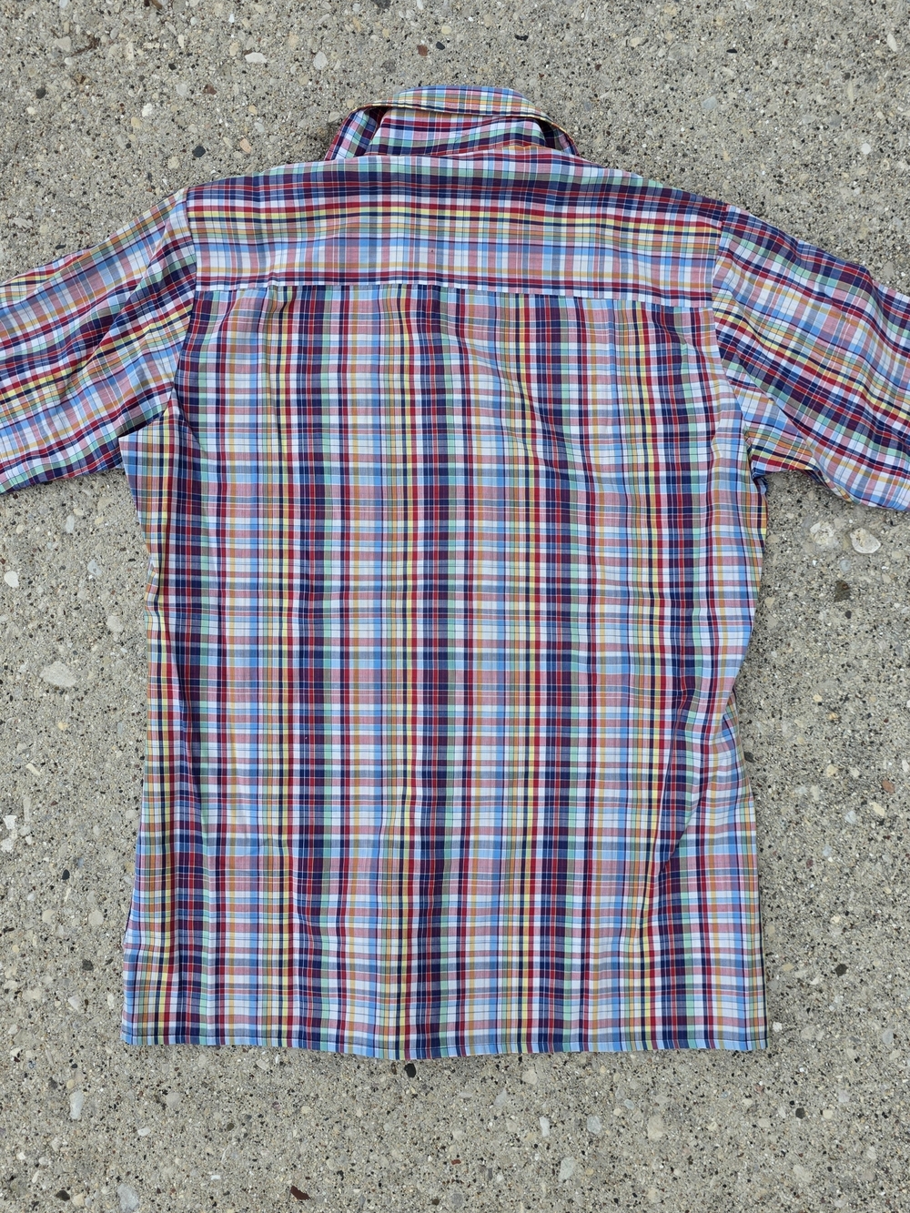Vintage Christopher Rand Plaid Button Up Shirt Medium - Picture 5 of 10